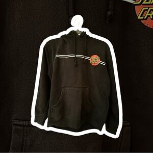 Santa Cruz black and red iconic hoodie :D